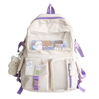 Large-Capacity Junior High School Students Take The Harajuku Backpack Trend