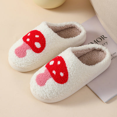 Plush Home Slippers Cartoon Love Style