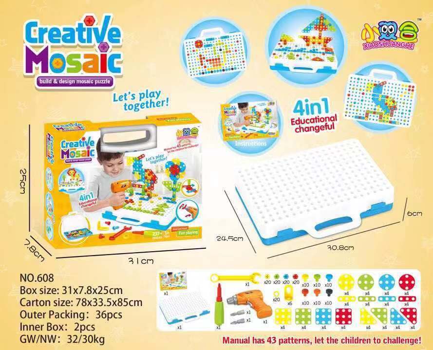 Creative Building Kits Educational Blocks Sets