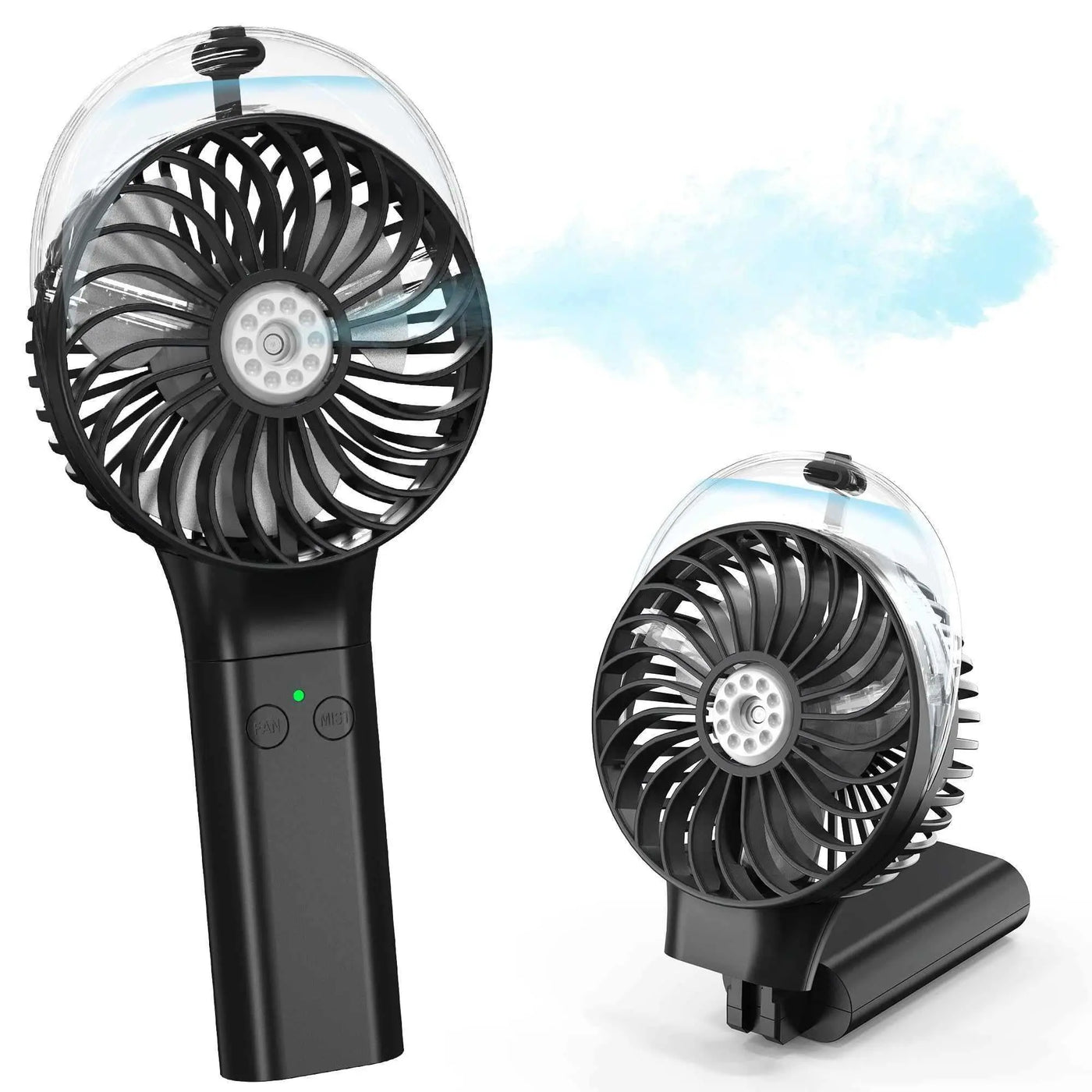 Misting Fan Portable Handheld, Foldable Mini Fan for Travel COMLIFE-Noubelkit