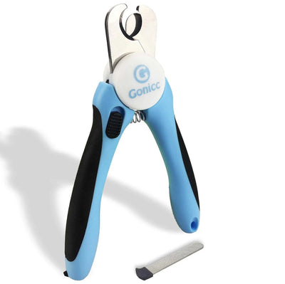 Dog & Cat Pets Nail Clippers and Trimmers - with Safety Guard to Avoid-Noubelkit