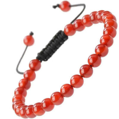 Bracelet beads Natural Healing Power Gemstone Crystal Beads Unisex Adj-Noubelkit