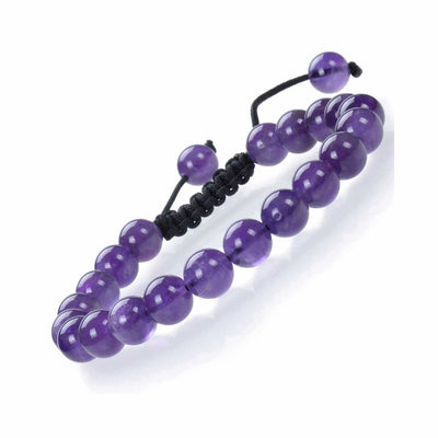 Bracelet beads Natural Healing Power Gemstone Crystal Beads Unisex Adj-Noubelkit