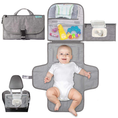Baby Portable Diaper Changing Pad - Baby Diaper Changer Travel Bag pad-Noubelkit