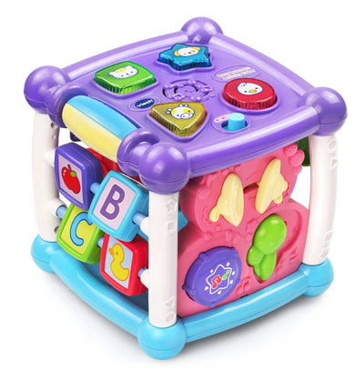 Learners Cube VTech Busy Learners Activity Cube, Purple busy  Learner-Noubelkit