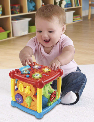 Learners Cube VTech Busy Learners Activity Cube, Purple busy  Learner-Noubelkit