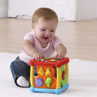 Learners Cube VTech Busy Learners Activity Cube, Purple busy  Learner-Noubelkit