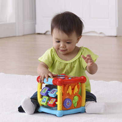 Learners Cube VTech Busy Learners Activity Cube, Purple busy  Learner-Noubelkit