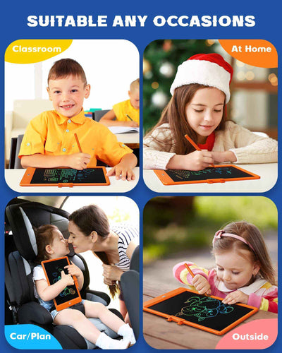 Drawing Pad LCD Writing Tablet 10 Inch Doodle Board, Electronic Drawer-Noubelkit