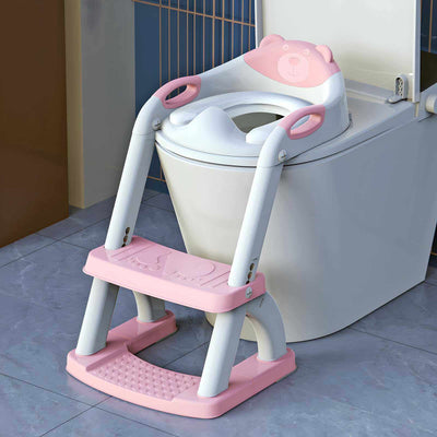 Potty Training Seat with Step Stool Ladder, SKYROKU Toilet for Kids-Noubelkit
