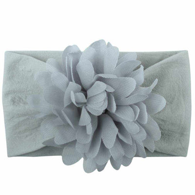 Head Wrap Chiffon Flowers Newborn Infant Nylon Headbands Toptim Babies-Noubelkit