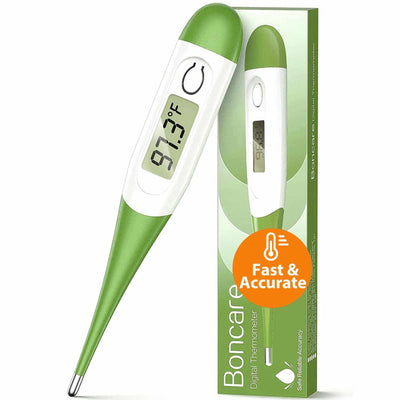 Oral Thermometer for Adults and Kids - Accurate & Safe Rectal Boncare-Noubelkit