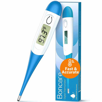 Oral Thermometer for Adults and Kids - Accurate & Safe Rectal Boncare-Noubelkit