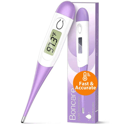 Oral Thermometer for Adults and Kids - Accurate & Safe Rectal Boncare-Noubelkit