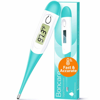 Oral Thermometer for Adults and Kids - Accurate & Safe Rectal Boncare-Noubelkit