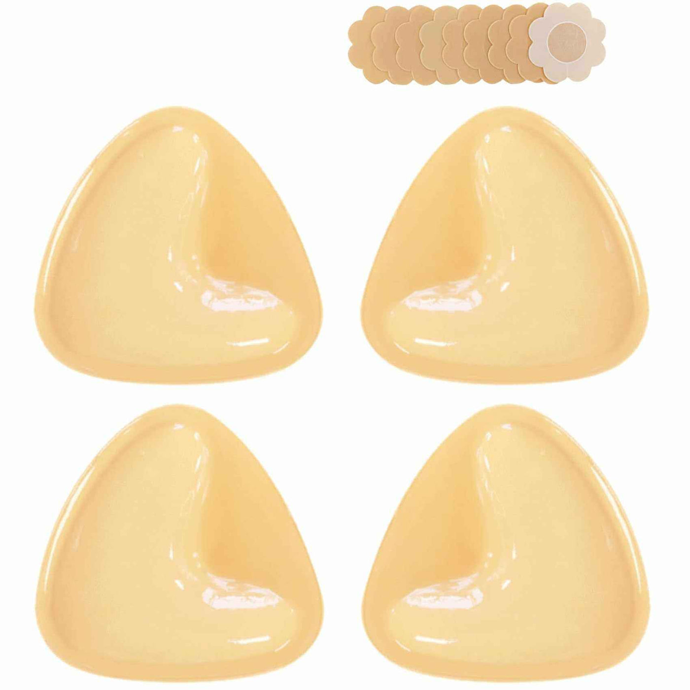 Padding Ultra Inserts Double-Sided Adhesive Pads Sticky Bikini Inserts-Noubelkit