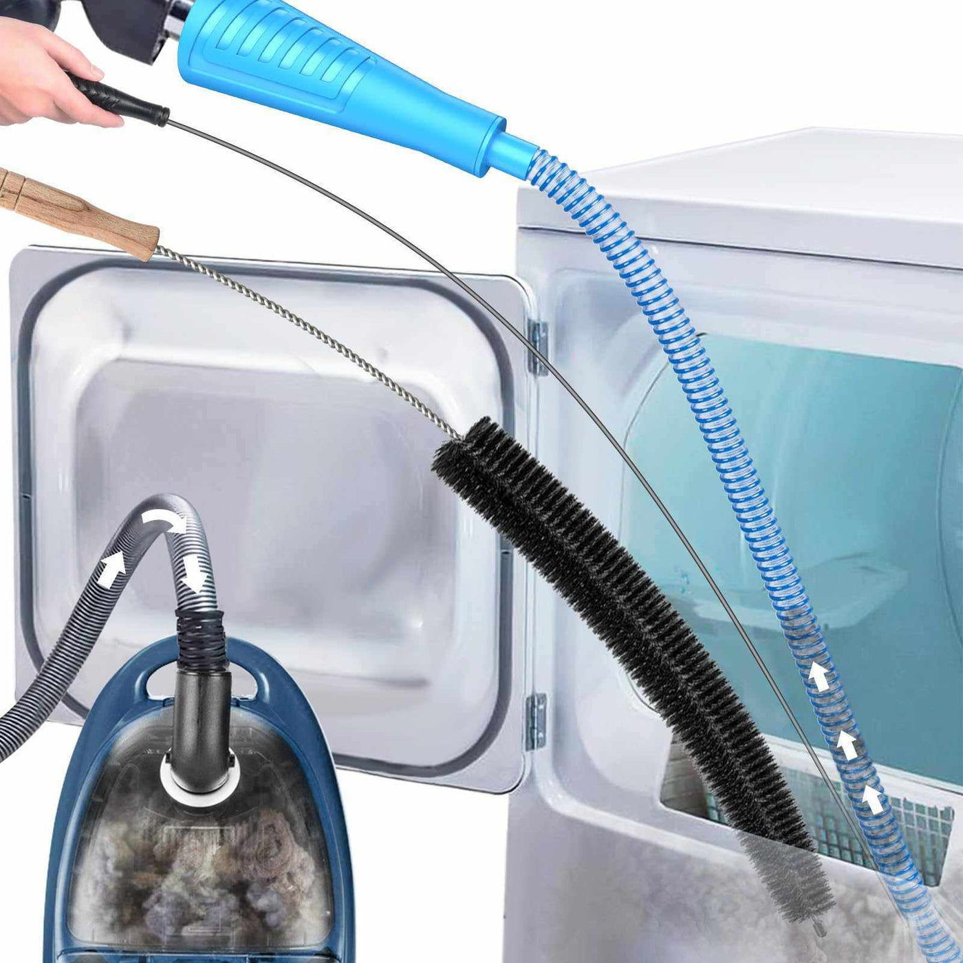 Dryer Vent Cleaner Kit Dryer-Noubelkit