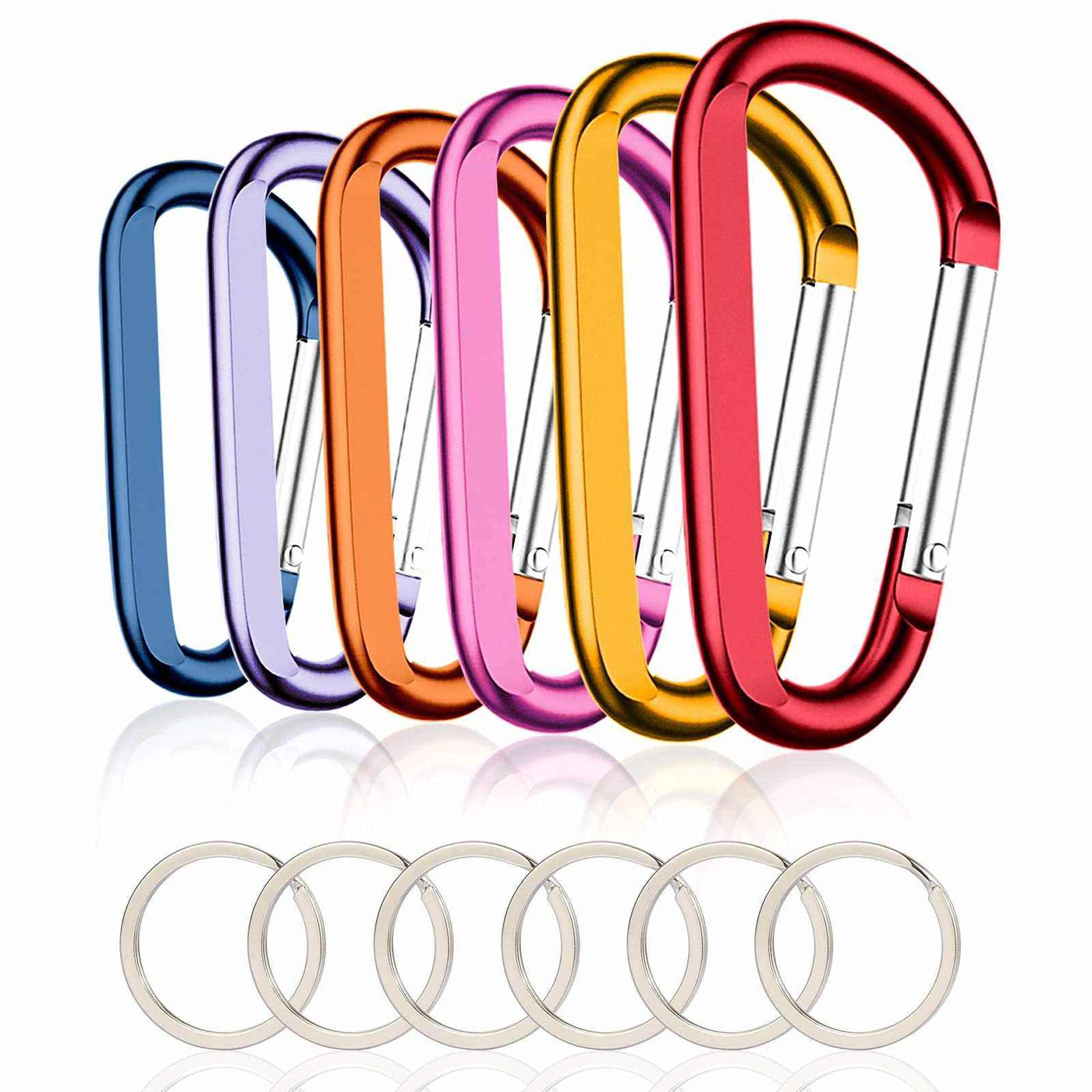 Black Carabiner Clip-Noubelkit