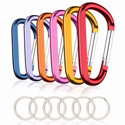 Black Carabiner Clip-Noubelkit