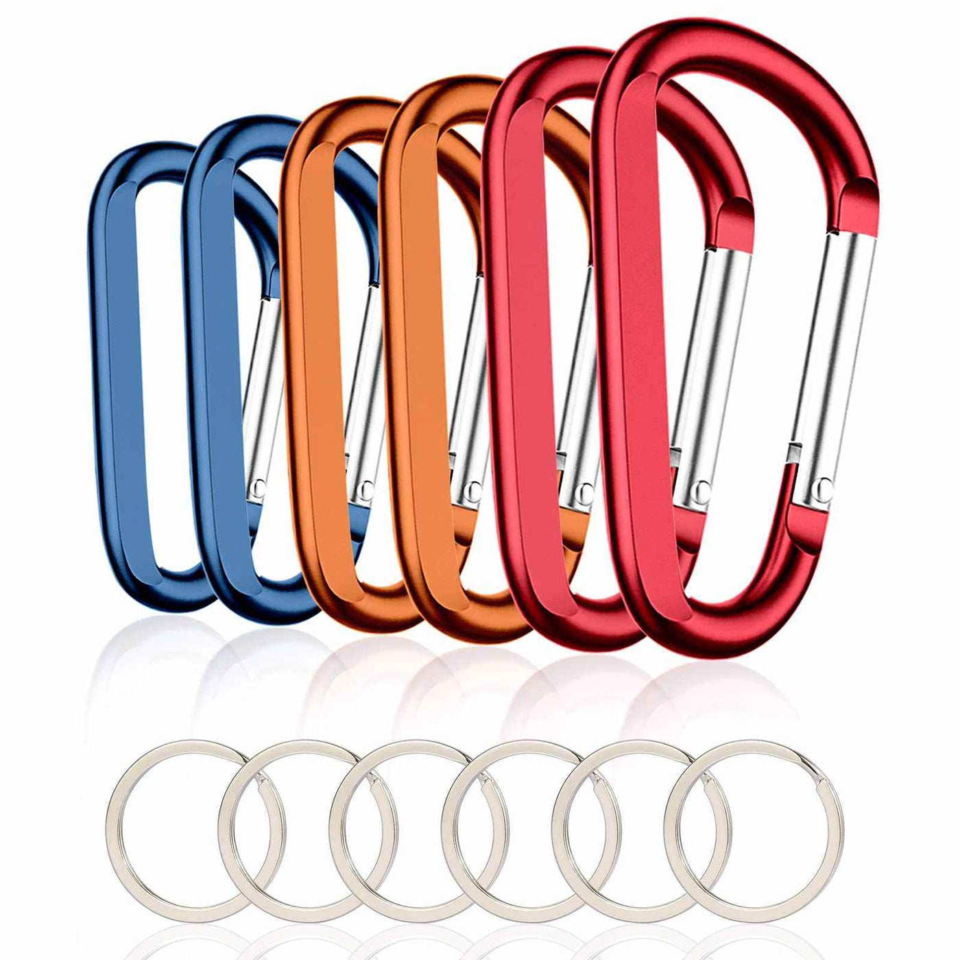 Black Carabiner Clip-Noubelkit