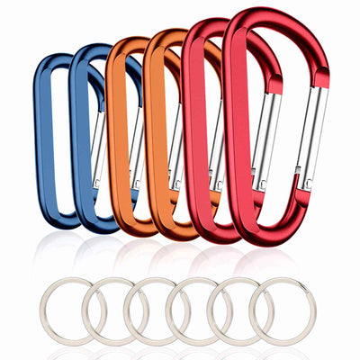 Black Carabiner Clip-Noubelkit