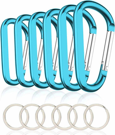 Black Carabiner Clip-Noubelkit