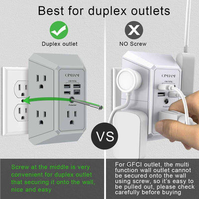 QINLIANF Surge Protector-Noubelkit