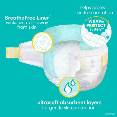 Pampers Baby Diapers-Noubelkit