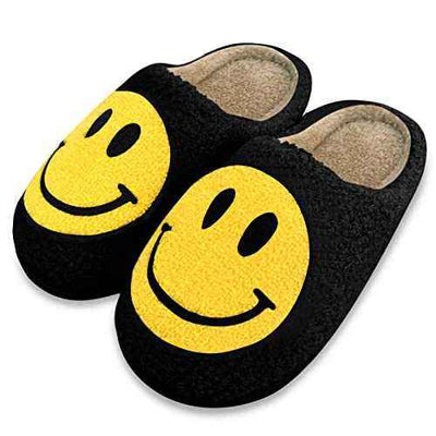 smiley face slippers-Noubelkit