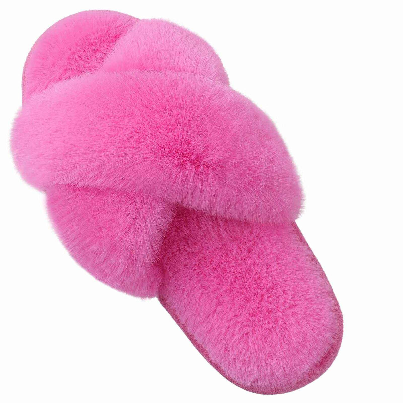 Fuzzy house slippers-Noubelkit