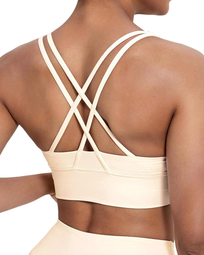 Strappy Sports Bra-Noubelkit