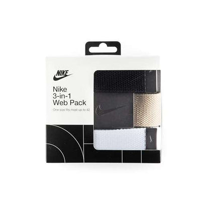 Nike Men's 3 Pack Golf Web Belt-Noubelkit