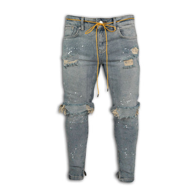 New men's paint jeans