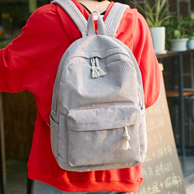 Corduroy Backpack