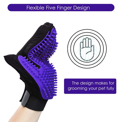 Upgrade Efficient Pet Hair Remover Gloves