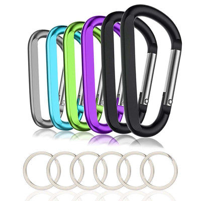 Black Carabiner Clip