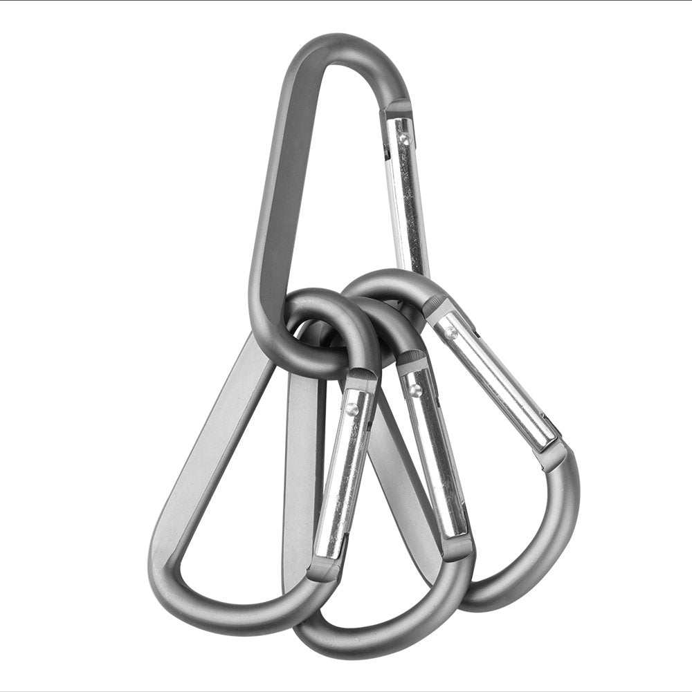 Black Carabiner Clip