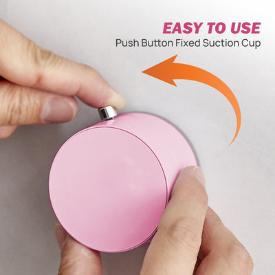 Shower Phone Holder, Reusable Suction Cup Phone Mount for Shower, Mirror, Kitchen, Window & Bathroom, Shower Phone Mount Compatible with iPhone 16, 15, 14, 13, 12 & All Phones - Noubelkit