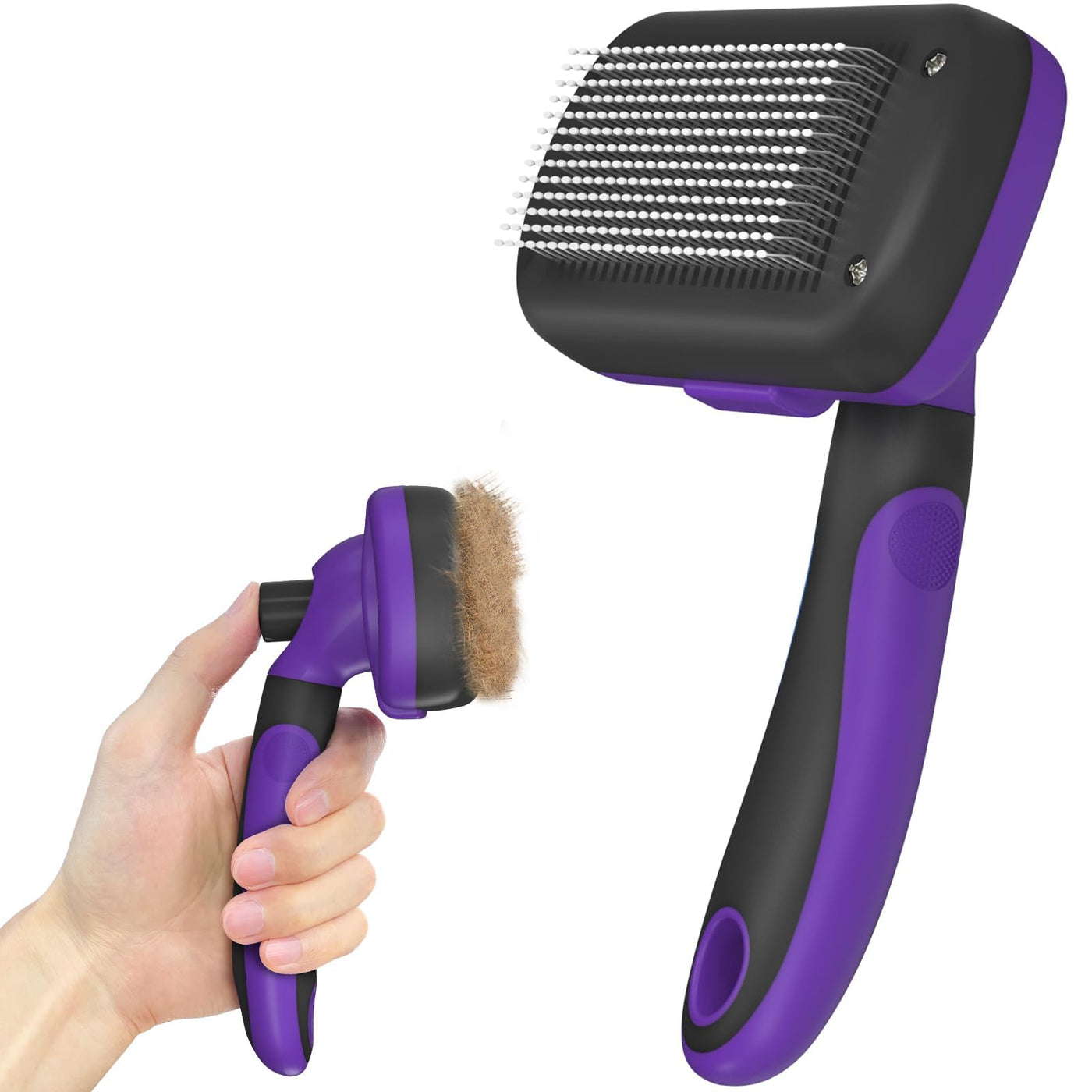 Self Cleaning Shedding Brush