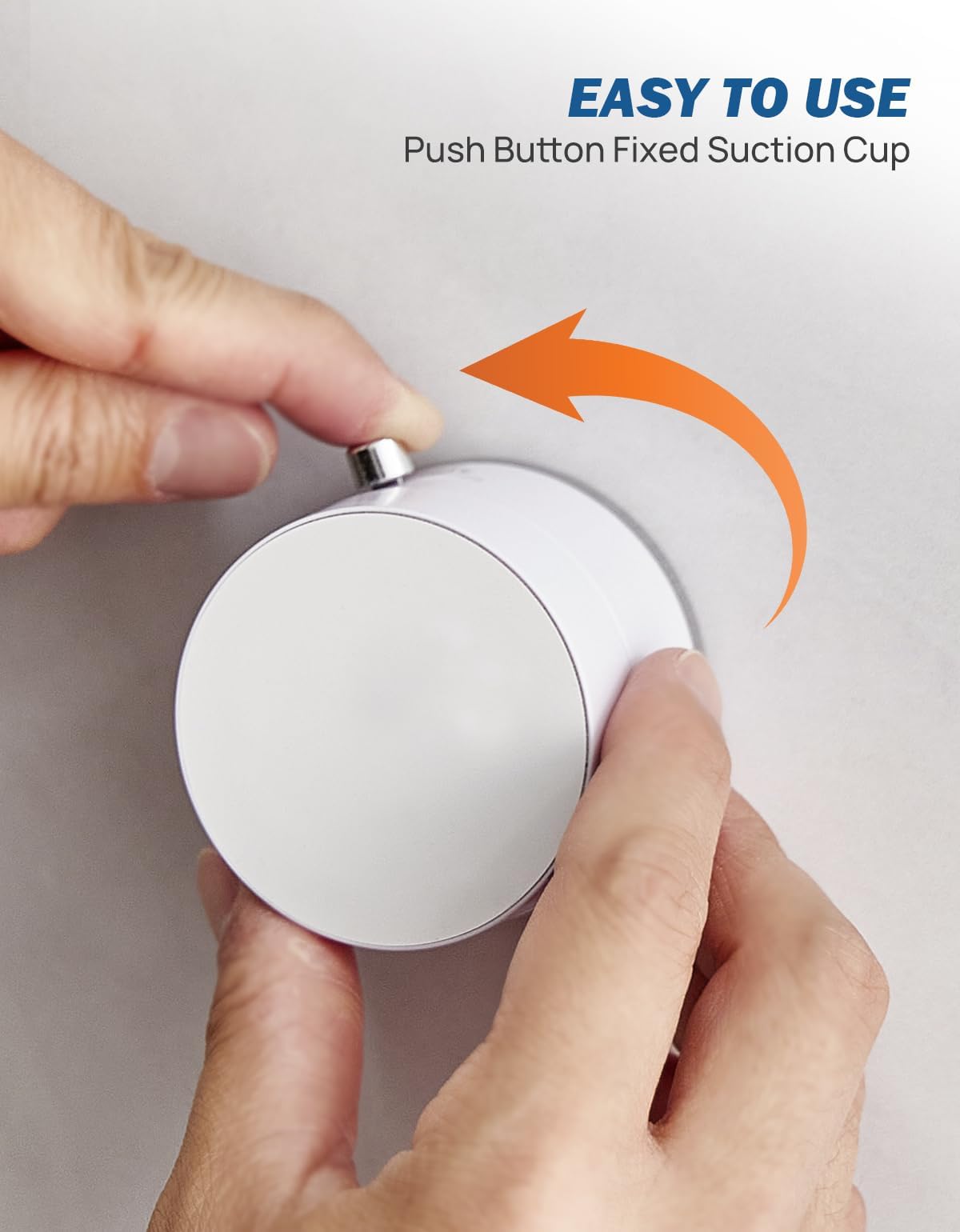 Shower Phone Holder, Reusable Suction Cup Phone Mount for Shower, Mirror, Kitchen, Window & Bathroom, Shower Phone Mount Compatible with iPhone 16, 15, 14, 13, 12 & All Phones - Noubelkit