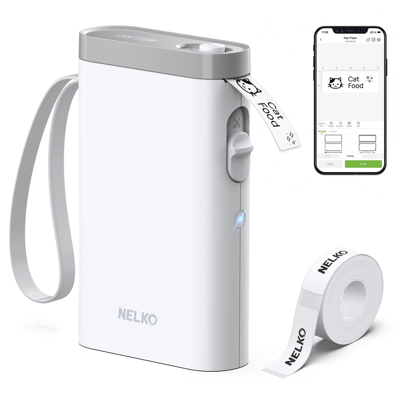 Nelko Label Maker Machine
