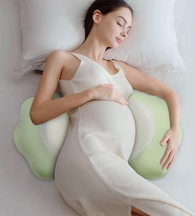 Pregnancy Pillows for Sleeping, Memory Foam Maternity Pillow Support for Back Belly HIPS, Adjustable Travel Wedge Pillow for Pregnant Women, Side Spleeping Pregnant Pillows with Cooling Pillowcase