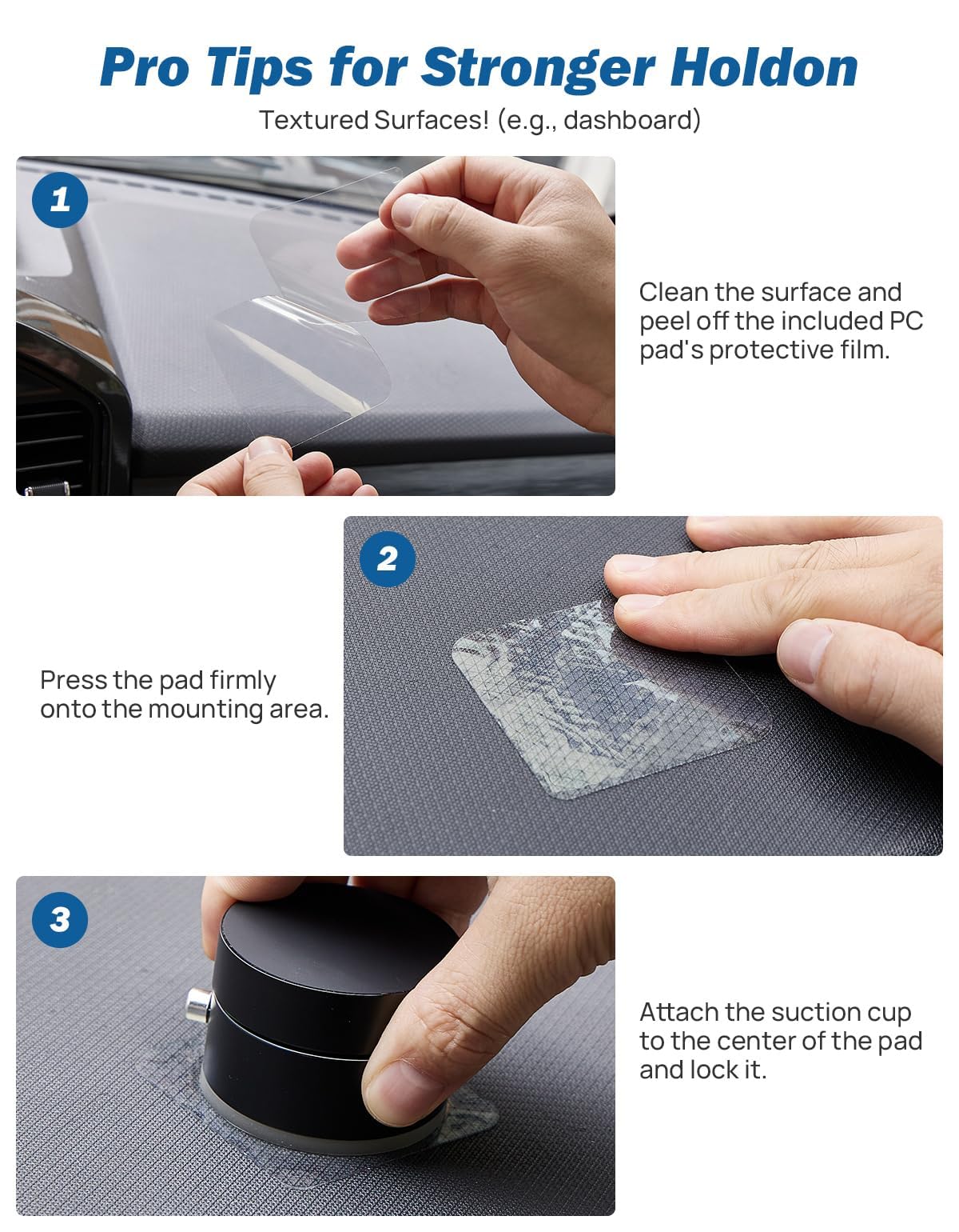 Shower Phone Holder, Reusable Suction Cup Phone Mount for Shower, Mirror, Kitchen, Window & Bathroom, Shower Phone Mount Compatible with iPhone 16, 15, 14, 13, 12 & All Phones - Noubelkit