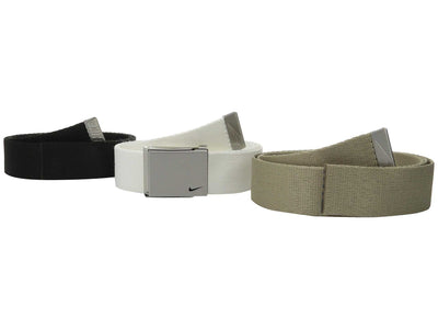 Nike Men's 3 Pack Golf Web Belt-Noubelkit