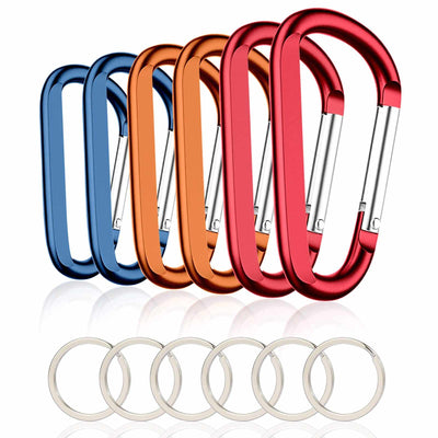 Black Carabiner Clip