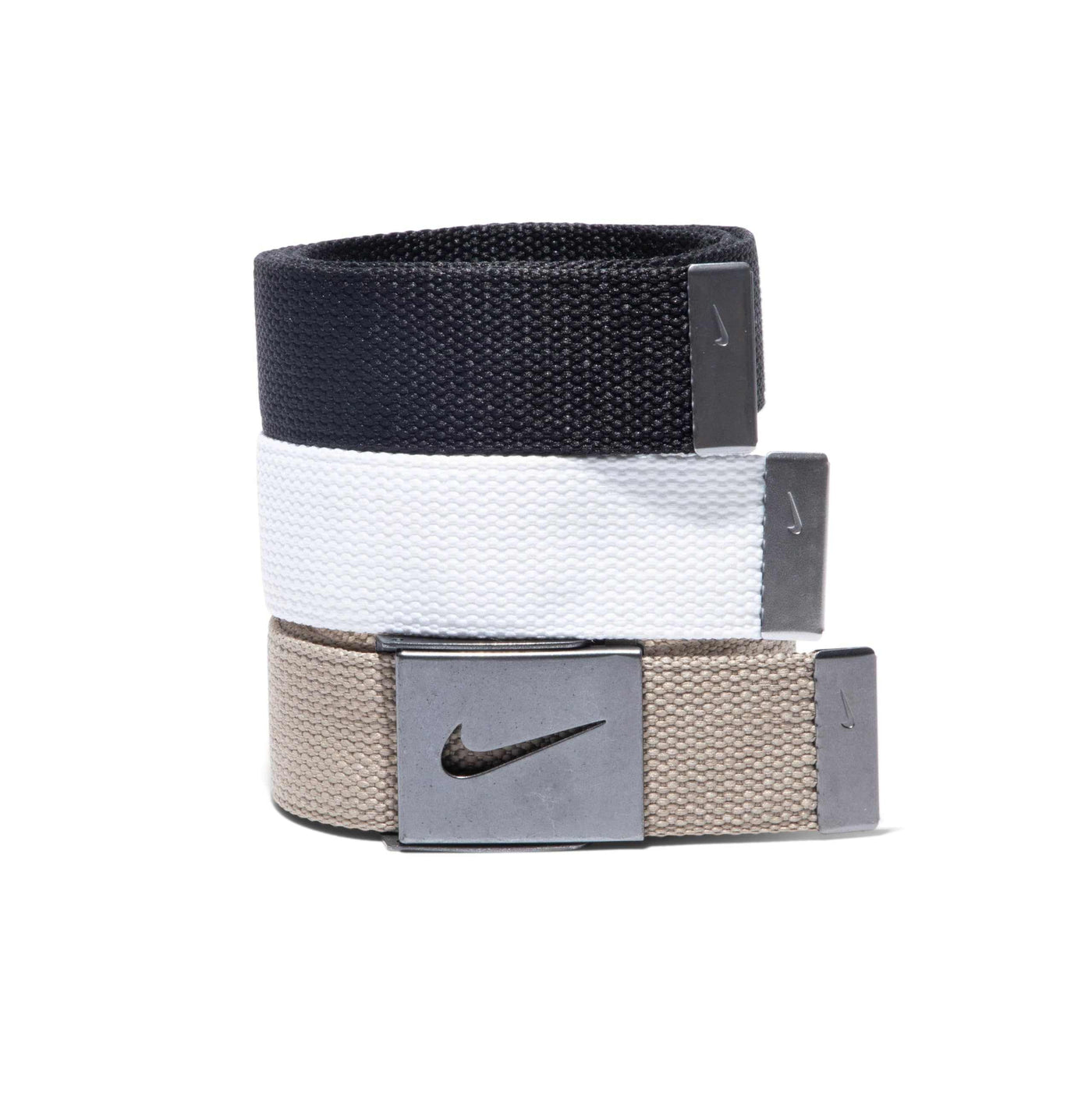 Nike Men's 3 Pack Golf Web Belt-Noubelkit