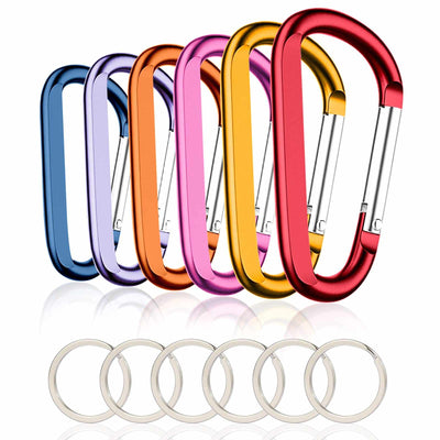 Black Carabiner Clip