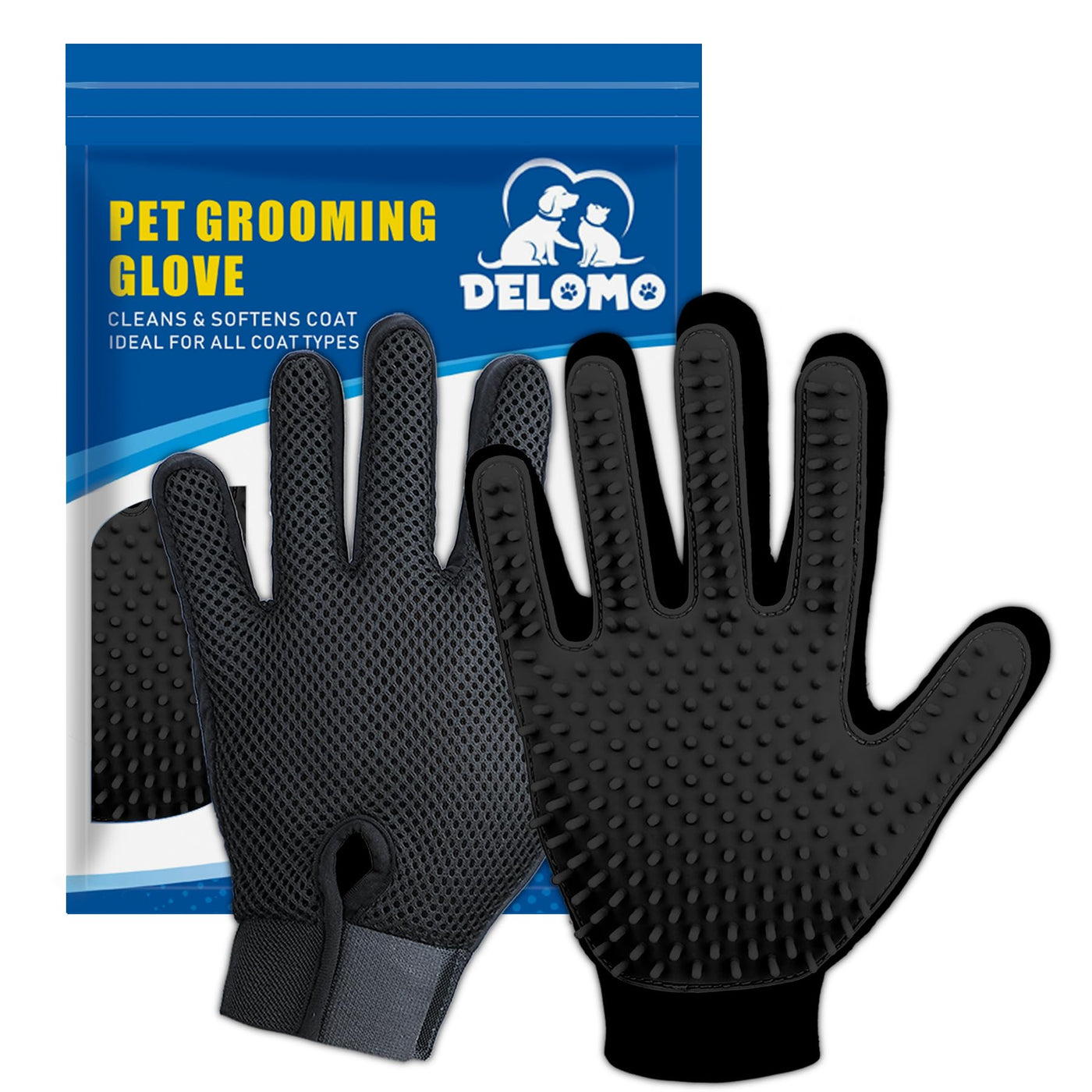 Upgrade Efficient Pet Hair Remover Gloves