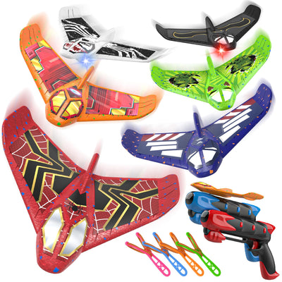 Fuwidvia 3 Pack Airplane Launcher Toys