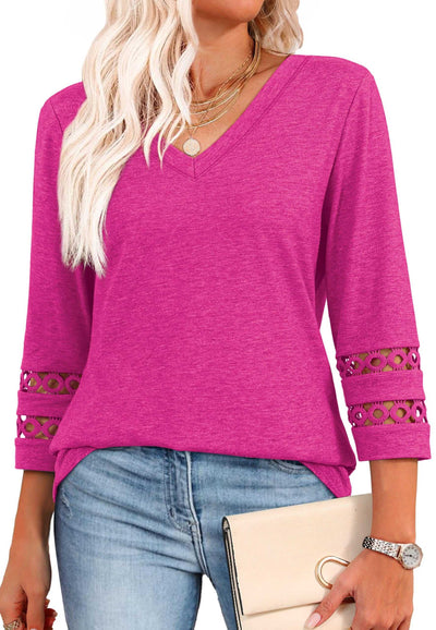 34 length sleeve tops
